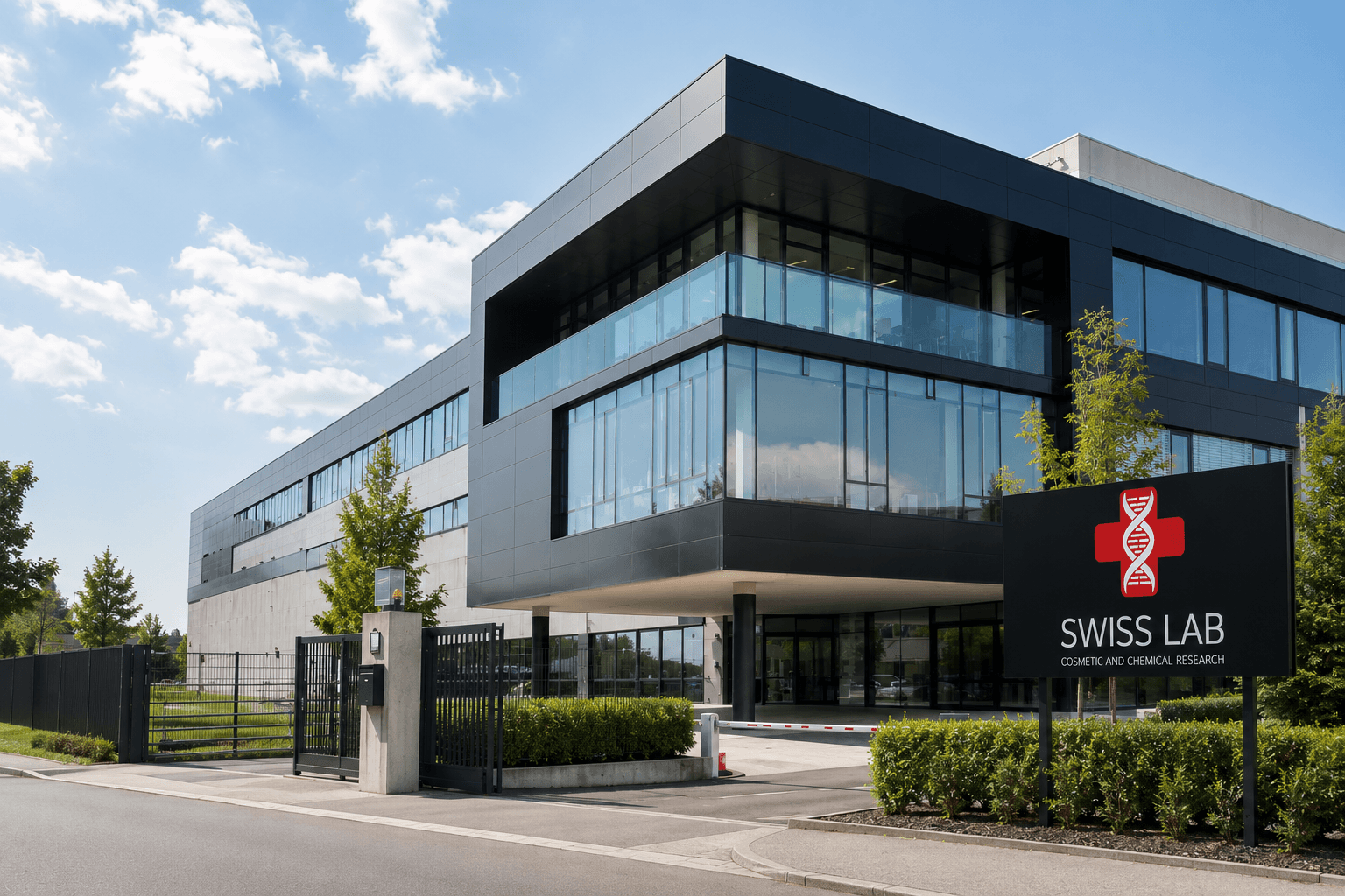 Siedziba SWISS LAB — Cosmetic and Chemical Research